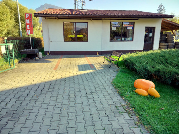 Budova pneuservisu UNIKOL Vyšný Kubín